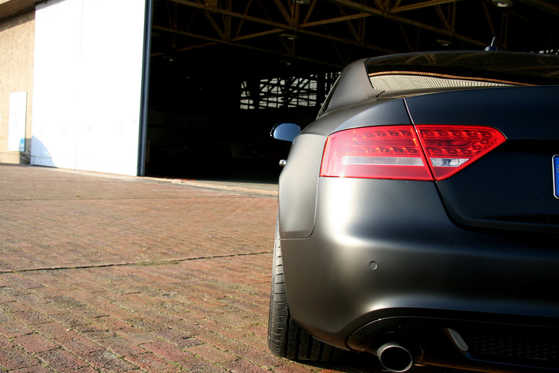 Illustration for article titled AVUS Performance "Matte Black" 275 HP Audi A5